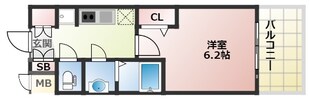 恵美須町駅 徒歩5分 3階の物件間取画像